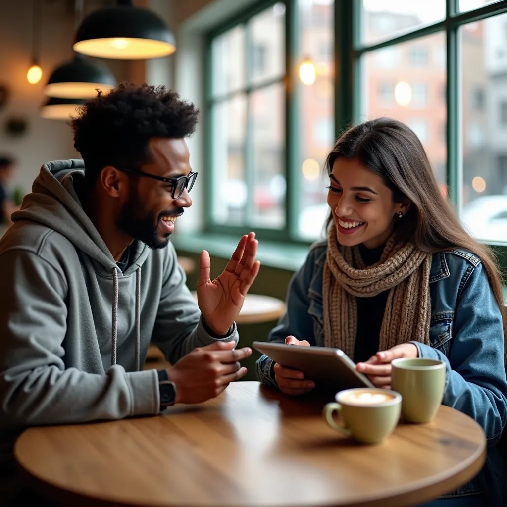 Creative workspace showing design team collaborating on mobile app prototypes